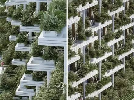 垂直花园设计为生活带来满满绿意!