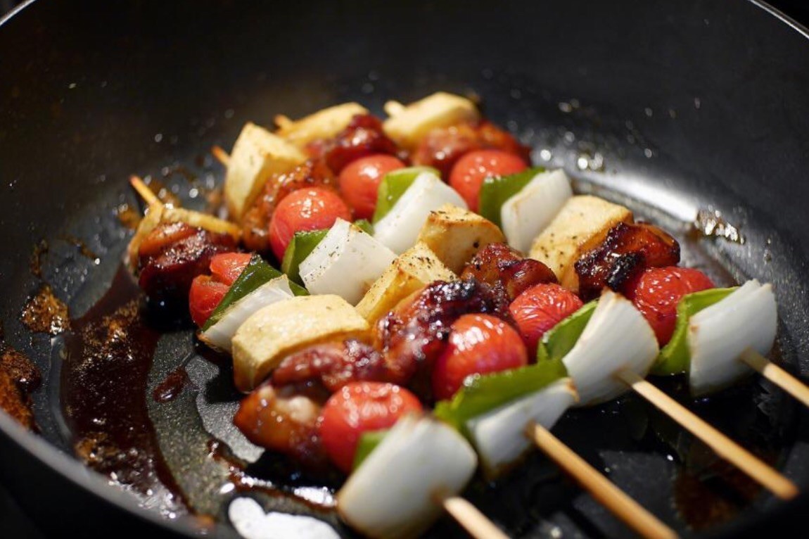 每日一菜 果蔬鸡肉串