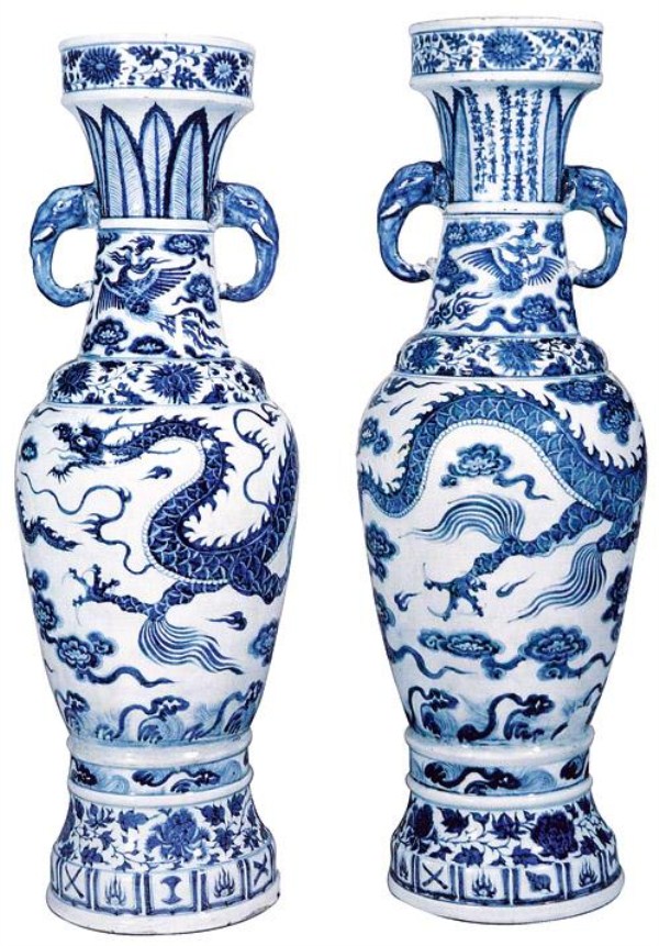 从元朝到清朝的青花瓷的时代特征简介