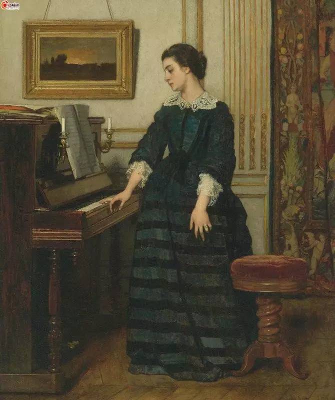 【音乐美图】优雅的女钢琴家