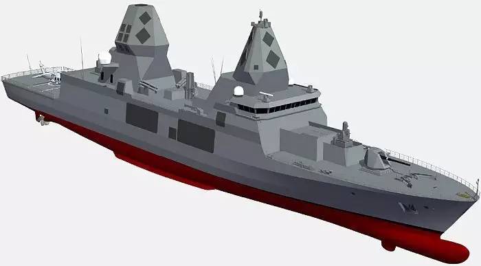 德国蒂森·克虏伯竞标方案,meko a400型护卫舰
