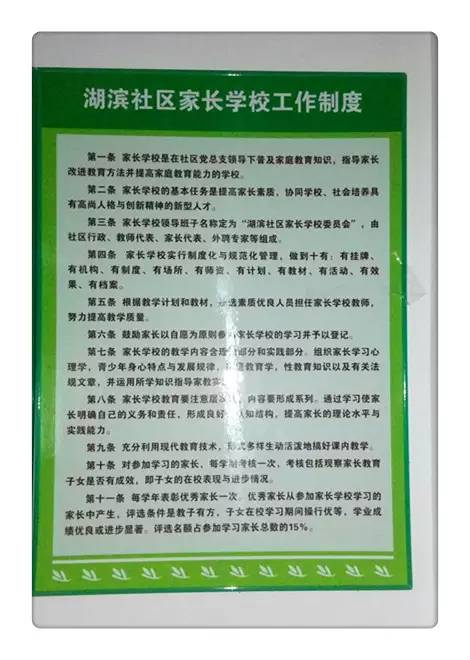 有制度社区家长学校,儿童友好社区有挂牌有挂牌水口街道湖滨社区家长