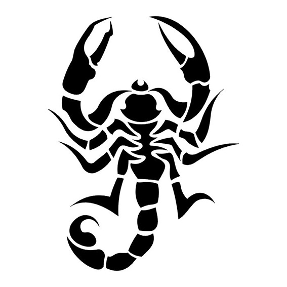 在非洲,中东和东南亚的大多数部落民族眼中,蝎子的纹身是一种护身符和