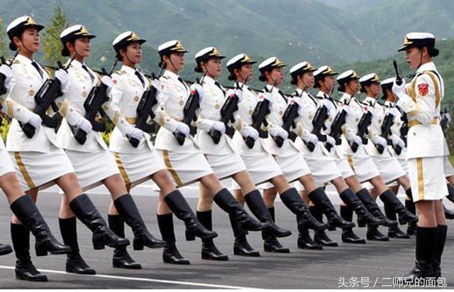 图看中国各兵种女兵英姿,颜值秒杀各路明星!