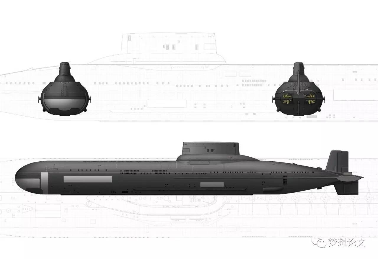 军事知识台风级核潜艇