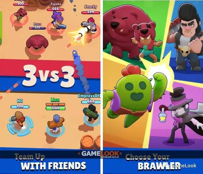 3v3 moba手游《brawl stars》