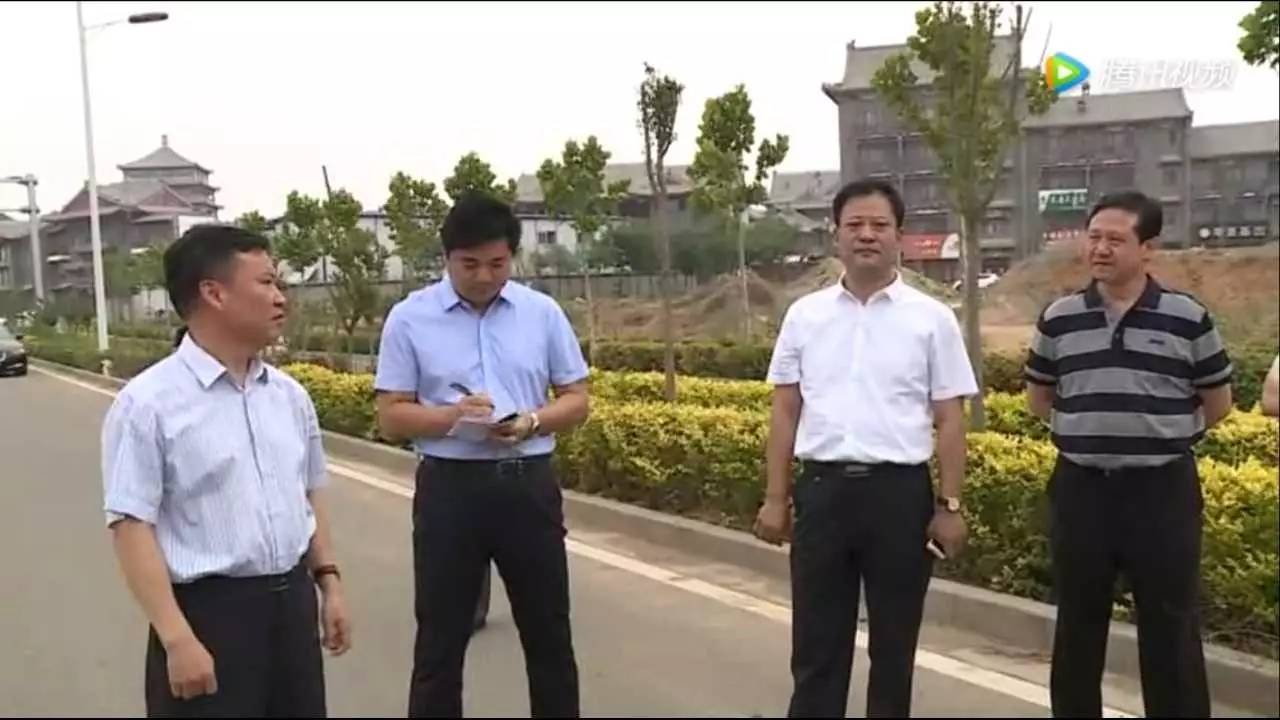 县长刘杰去了燕都古城就新城区建设有话说