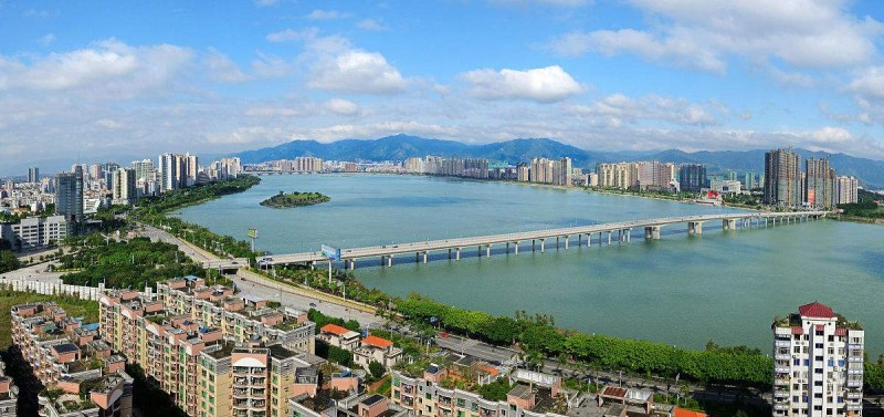 广东各市面积