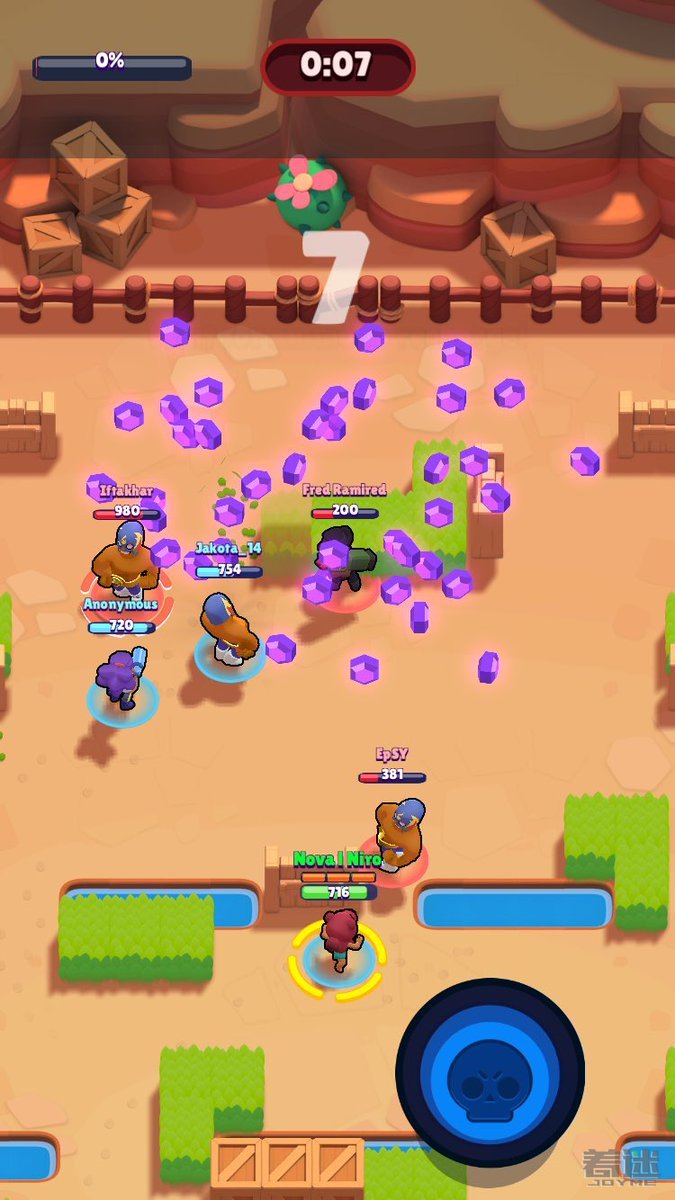 supercell手游新作《brawl stars》公布 3v3射击对抗