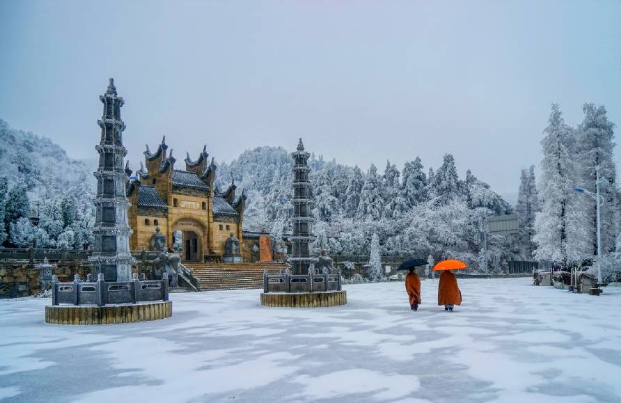 天籁之声全国唯一的僧人禅乐团竟在红安天台寺