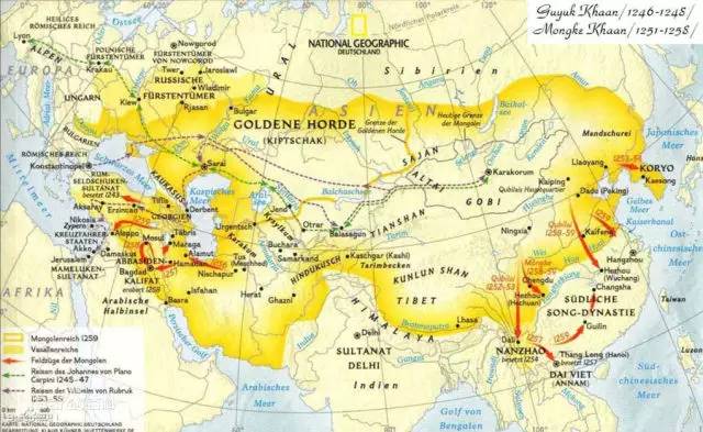 4分钟看完世界5500年版图演变，蒙古帝国简直地表最强