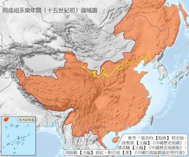 朱元璋严禁打的15个国家之一，后成了中国一个省