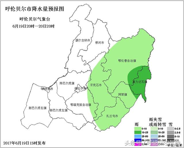 呼伦贝尔岭东旱情得到缓解,未来两天降水天气持续