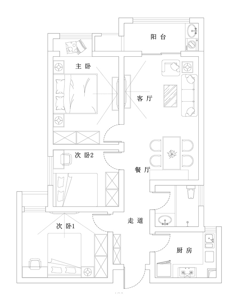 平面布局方案