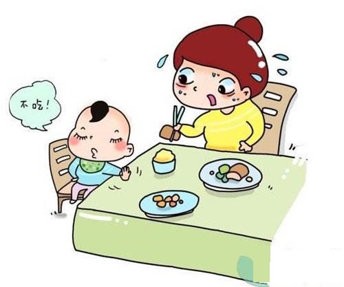 饮食营养不均衡,孩子养成了挑食和偏食的习惯.