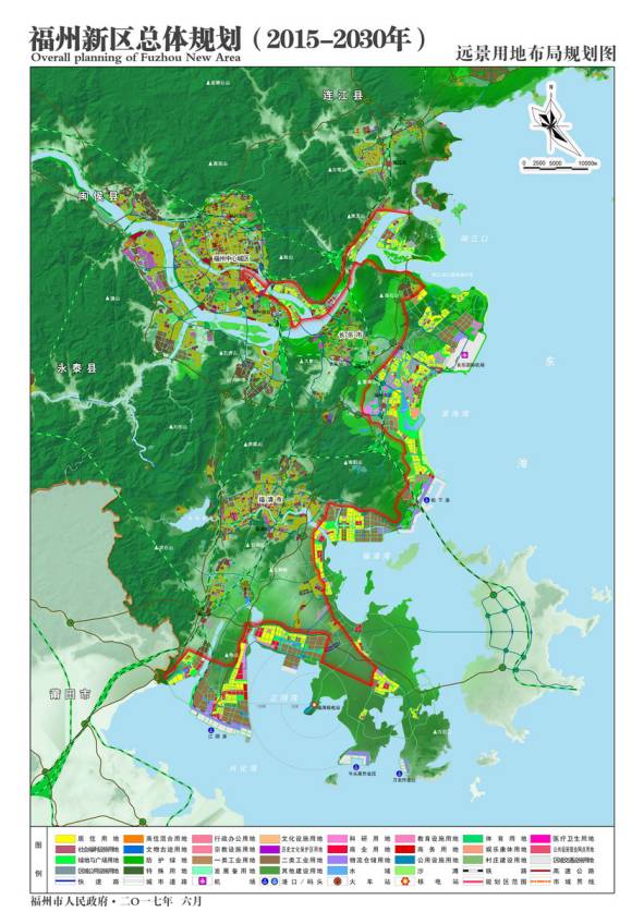 福州新区2030GDP_福州新区总体规划草案来了,江阴湾的前途将不可估量