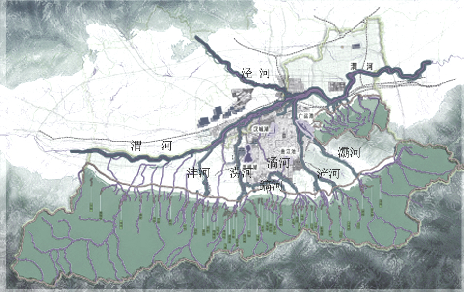 中国古代海绵智慧1:唐长安八水五渠之永安渠,清明渠图片
