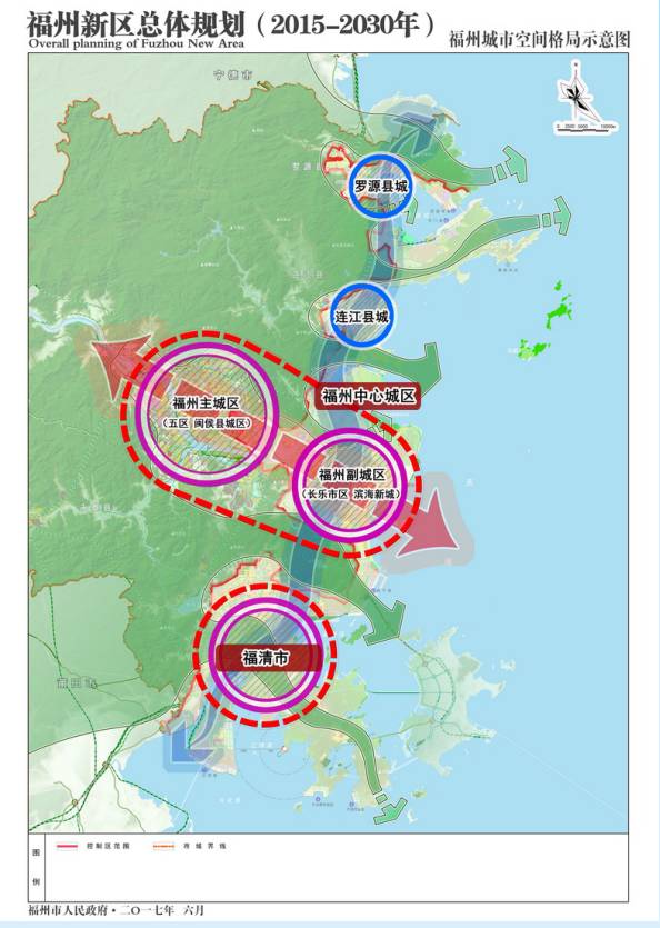 重磅| 福州新区总体规划出炉,8条城市地铁串联新区!