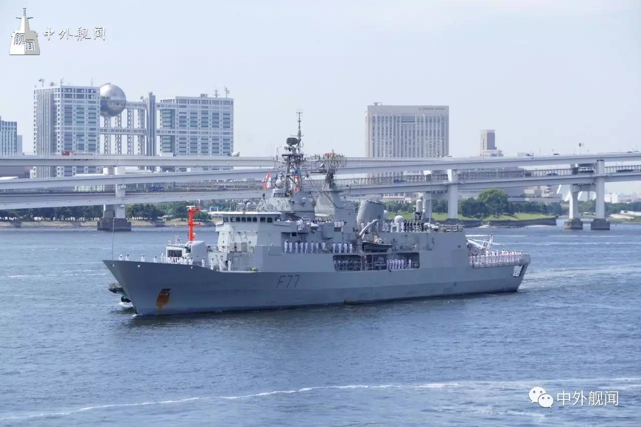 【今日舰闻】皇家新西兰海军特卡哈号护卫舰到访日本横须贺海军基地