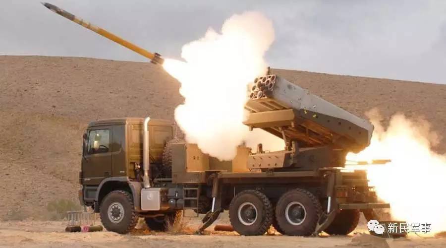 兵器百科|以色列"c-山猫"轻型多管火箭炮