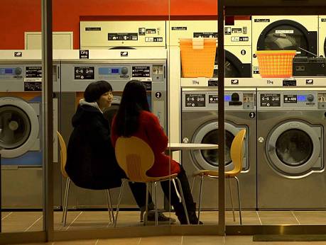 日本那些神奇的投币式自动洗衣店!