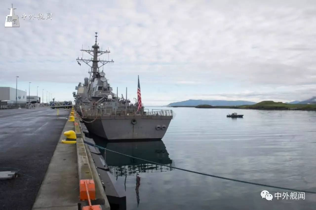 【今日舰闻】美国海军罗斯号导弹驱逐舰到访冰岛雷克雅未克_搜狐军事