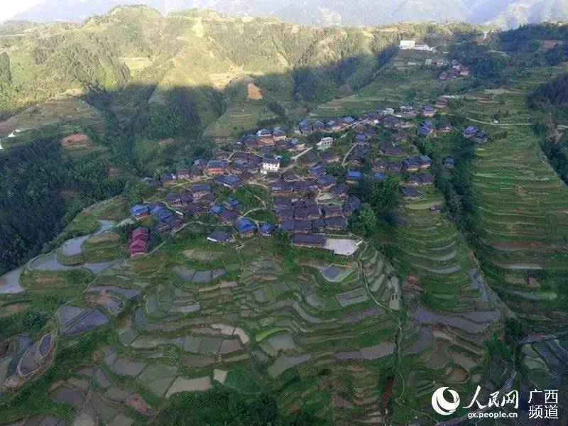 ,三江县良口乡孟龙村梯田,三江县富禄乡岑牙村梯田,三江县独峒