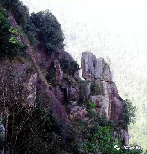 宁德六都八仙峰山中仙都