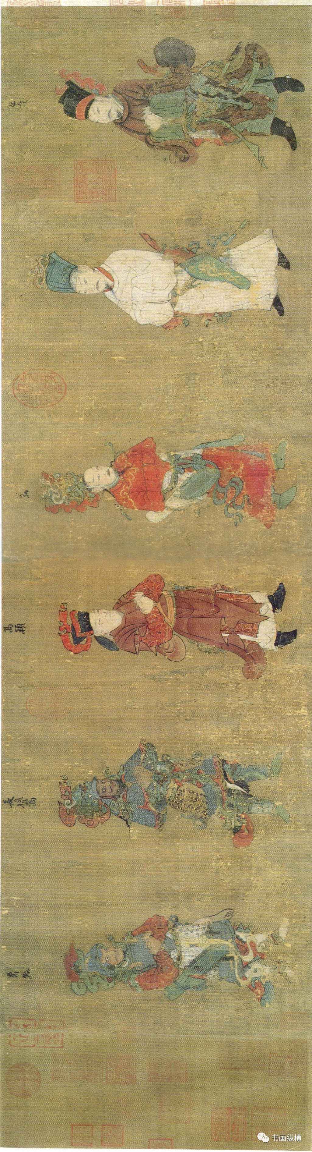 唐代绘画传世名作及摹本中
