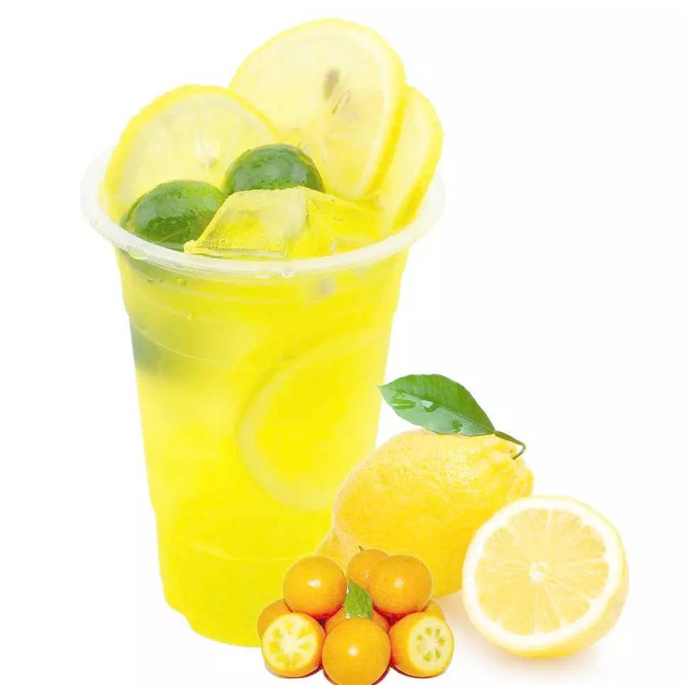 顾名思义金桔柠檬茶就是金桔与柠檬一起冲泡的茶,金桔具有抗炎,去痰