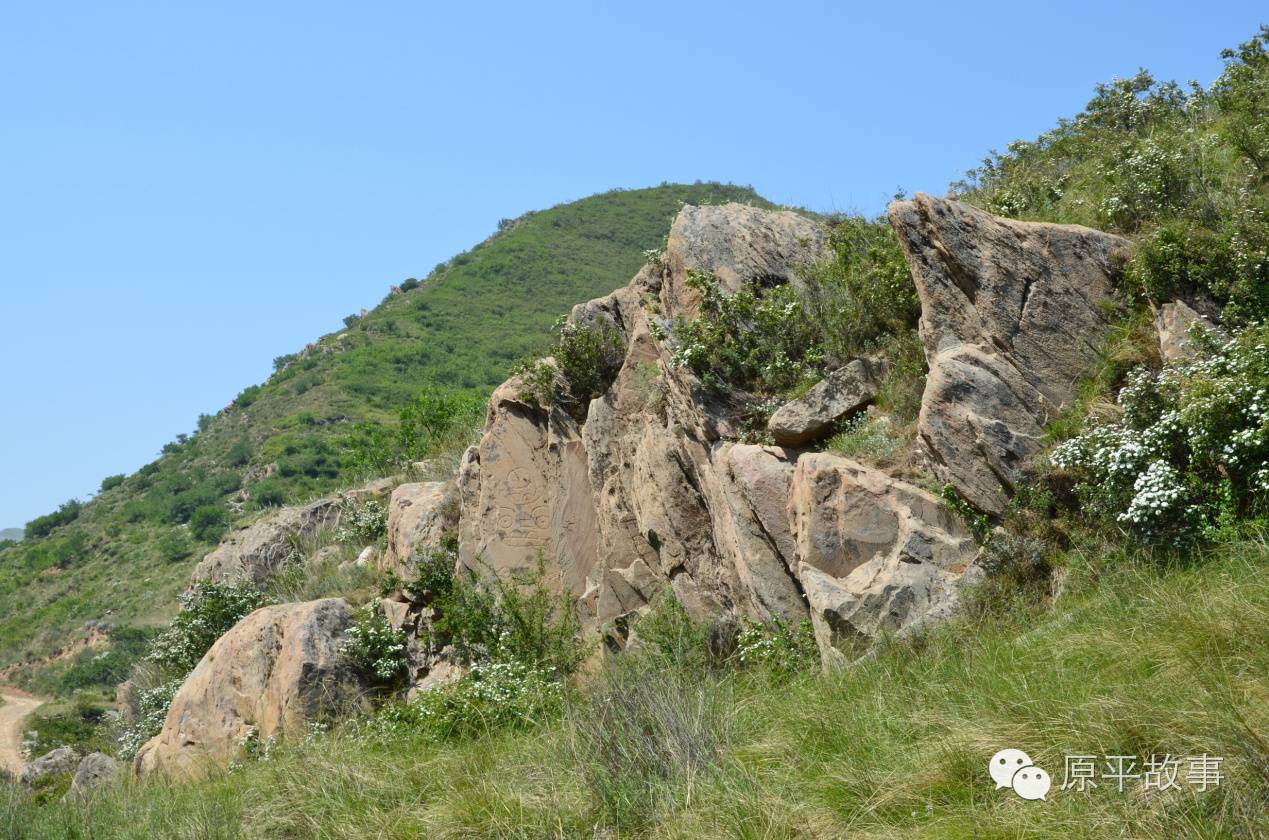 回顾 原平东部山区惊现神秘岩画