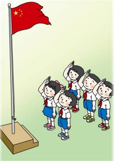 小学时,每周一的升旗仪式,小编都期待能被老师选上,在主席台上敬队礼