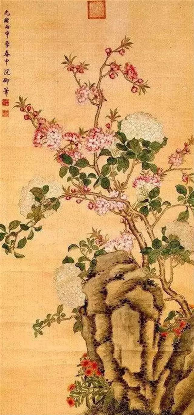 慈禧的花鸟画