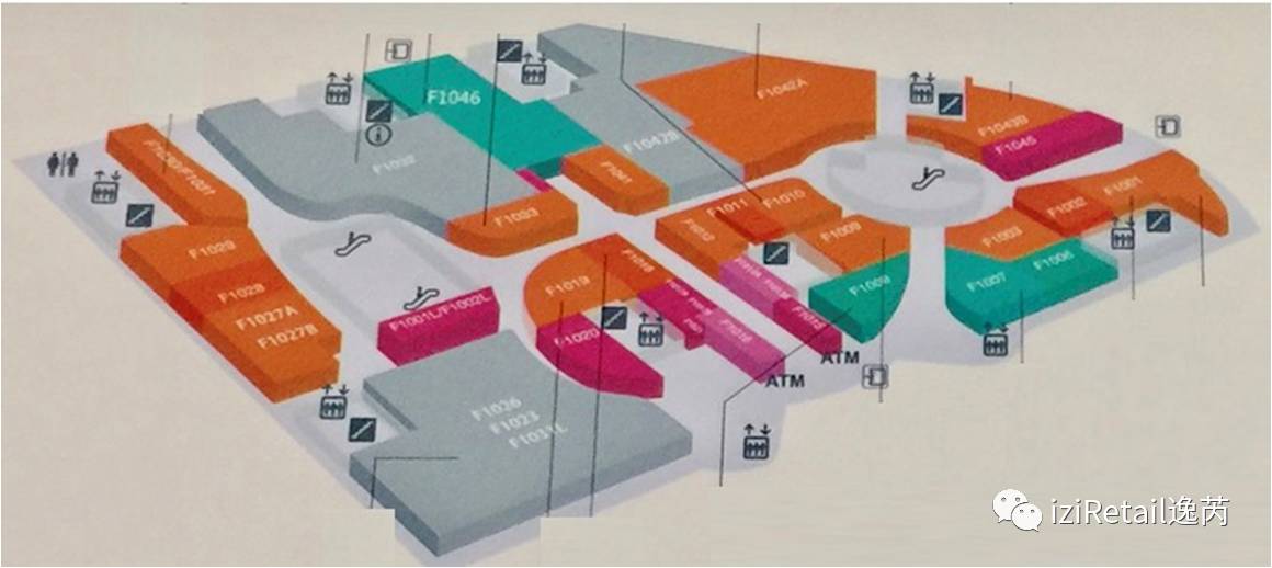 从50个商场平面图看购物中心动线规划