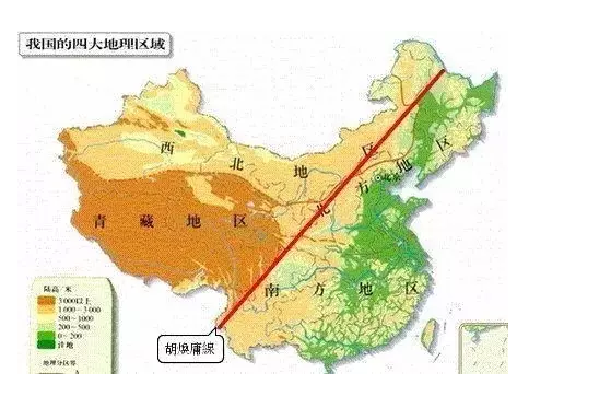 中国南北人口差异_中国人口味地图 探索南北方人的饮食差异(2)