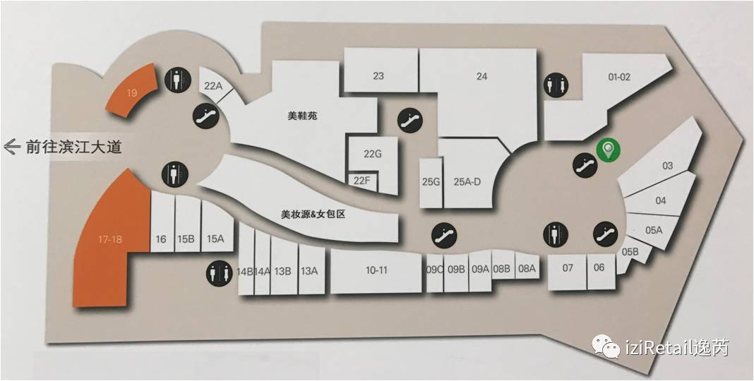 从50个商场平面图看购物中心动线规划