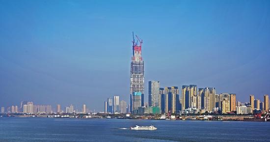武汉绿地中心冲击中国摩天大楼第一高 设计高