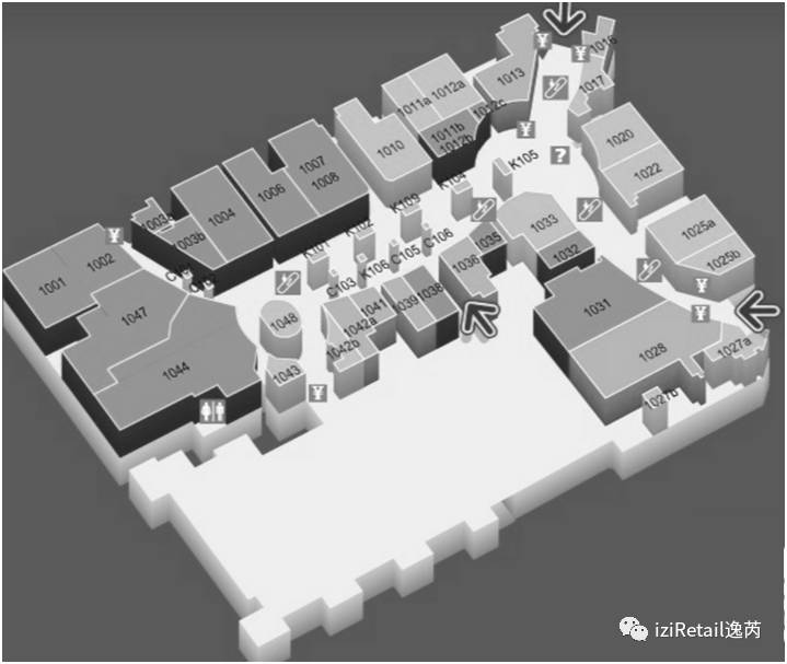 从50个商场平面图,看购物中心动线规划!
