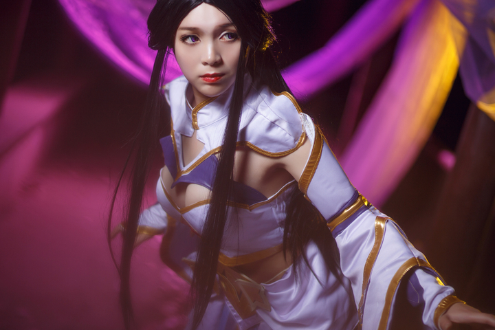 王者荣耀露娜紫霞仙子cosplay美图 御姐紫霞仙子图片