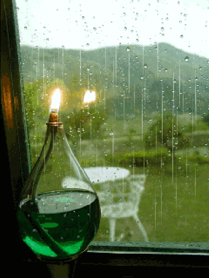 文化 正文                          落雨的夜,一个人坐在窗前听雨