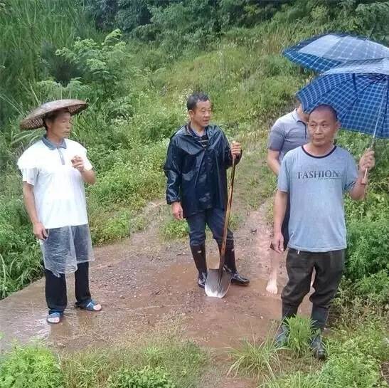 杉木桥镇境内战马溪因强降雨流域河水陡涨,该镇党委政府迅速组织战马