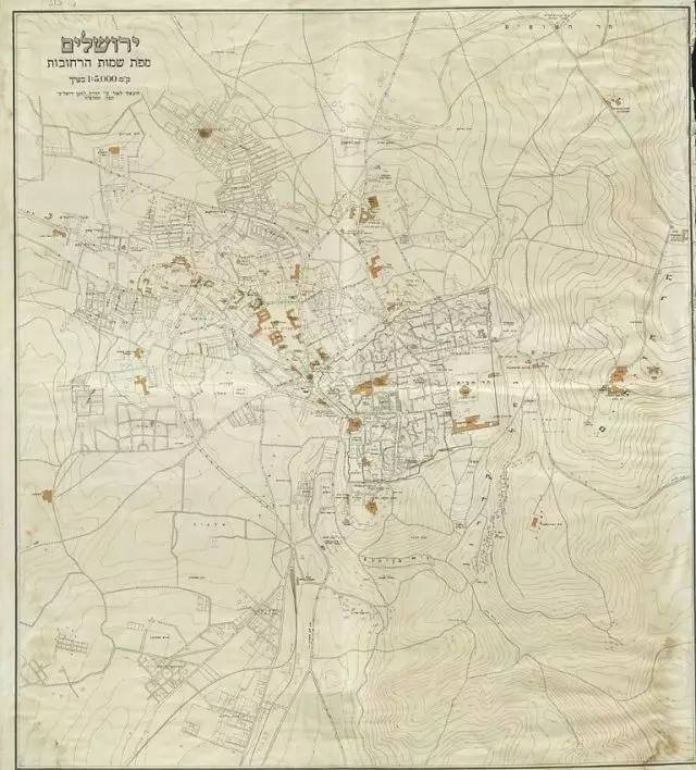 闲话历史上的耶路撒冷地图