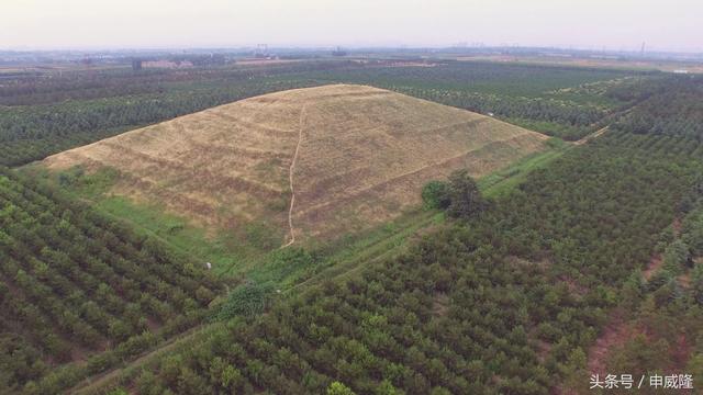 大风起兮云飞扬:航拍汉高祖刘邦长陵