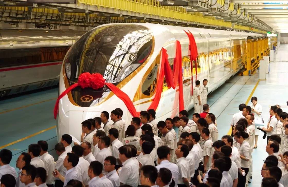 最新版中国高铁"复兴
