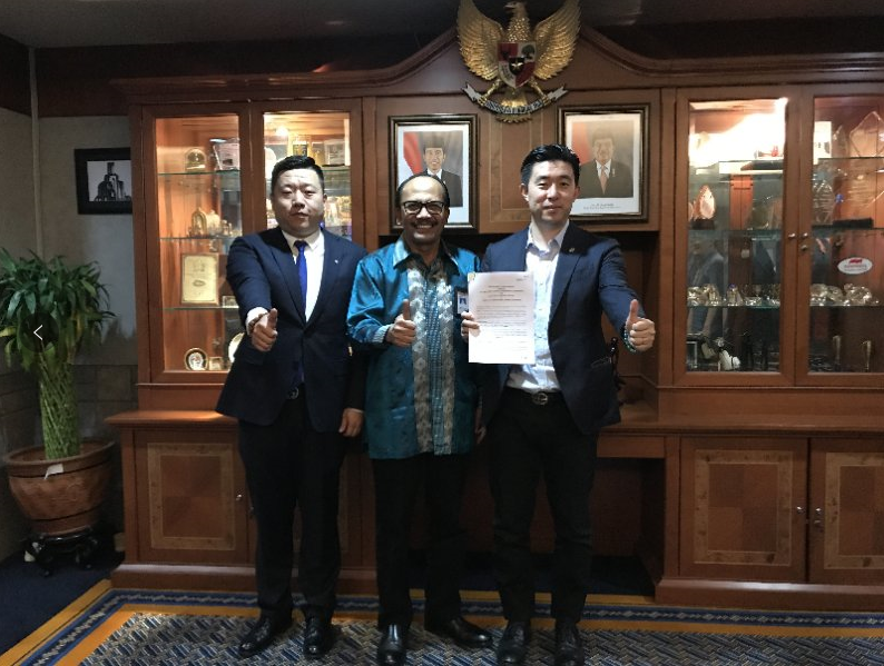 印尼旅游部与东方步云境外合作签约仪式
