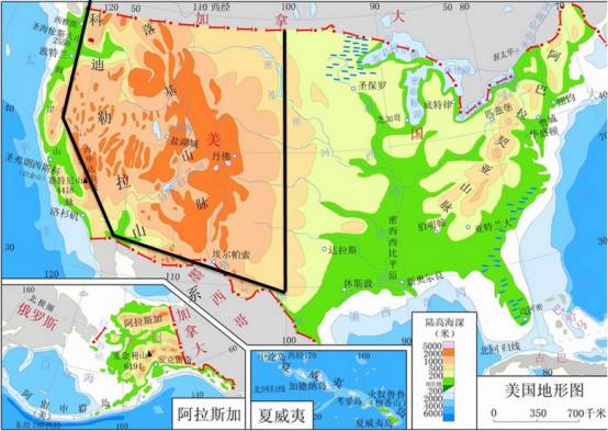 美国的人口稠密地区_加拿大地缘格局 为什么加拿大只能依附于美国