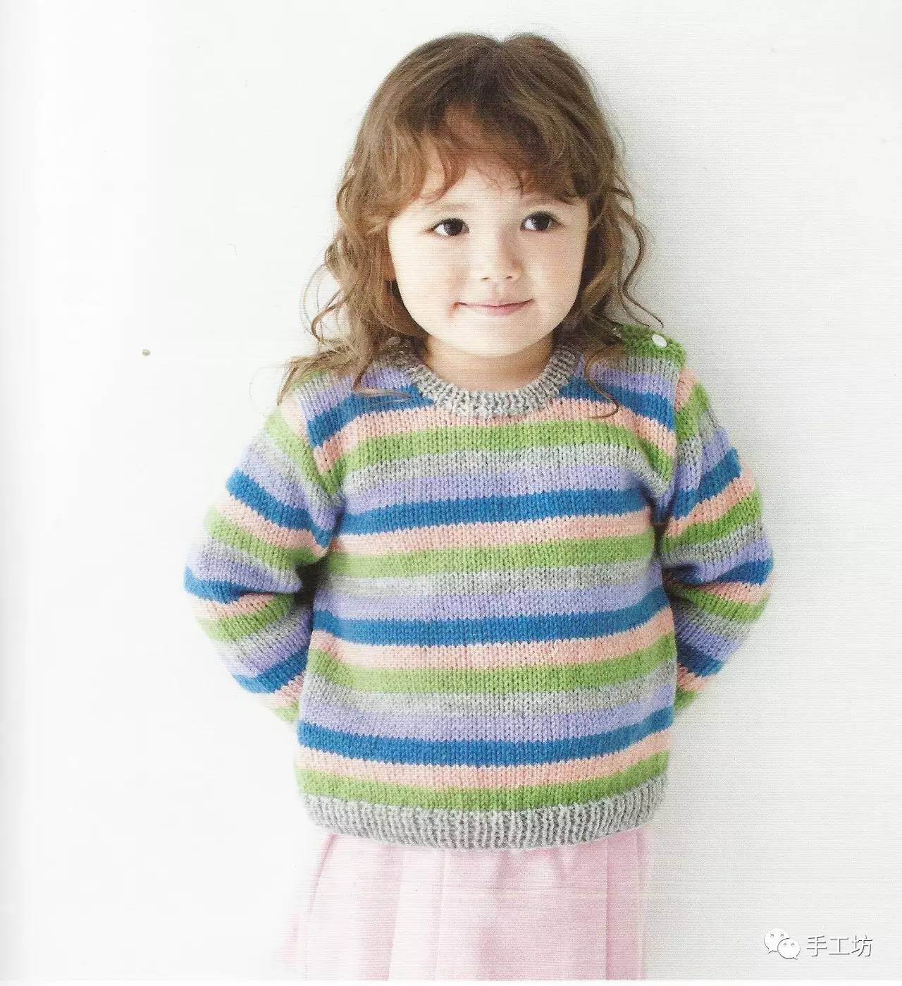 配色就是这么简单,超美的配色儿童毛衣大全!