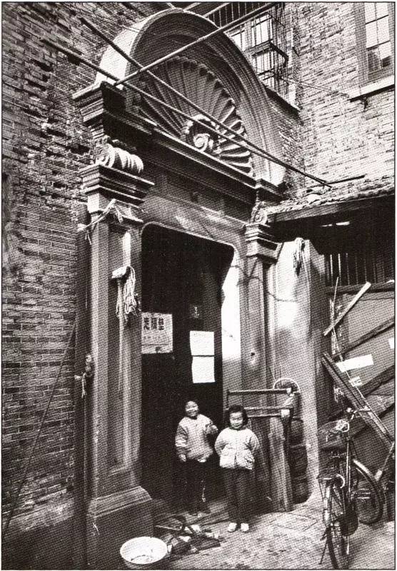 济南路将拆的石库门,郭博在八九十年代拍的