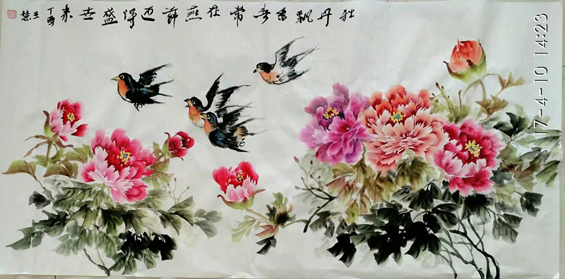 山东郯城画家王慧老师作品