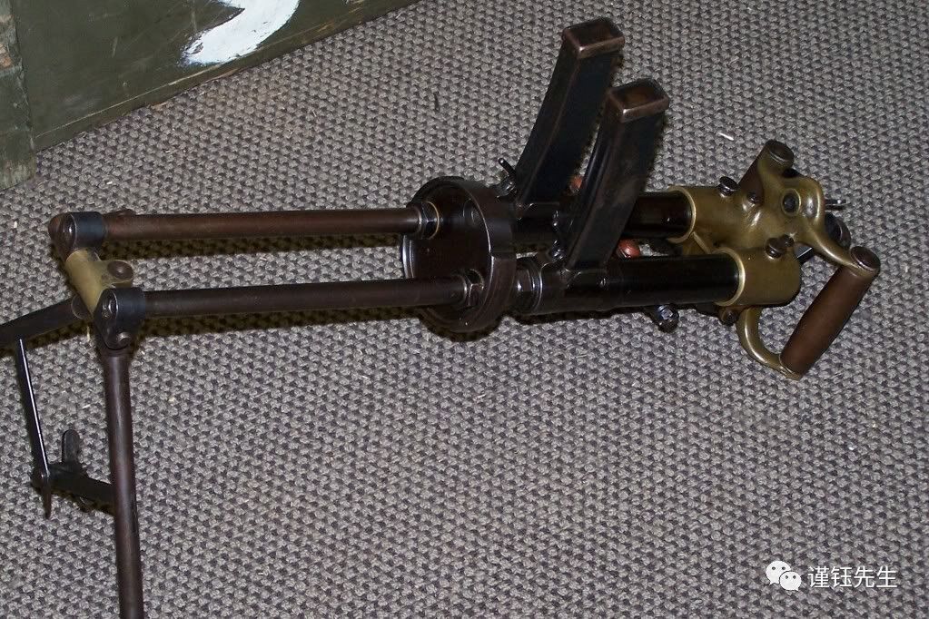 维勒帕洛沙mod1915世界上第一支冲锋枪
